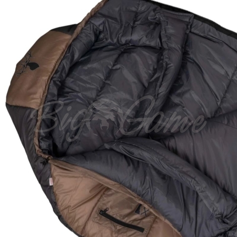 Спальный мешок KING'S XKG Summit Mummy Bag 0 цвет Khaki / Charcoal фото 4