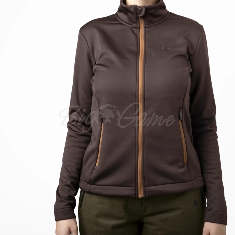 Толстовка SEELAND Emily Fleece Women цвет Dark Brown фото 4